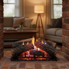 Set tronchi a gas in ceramica