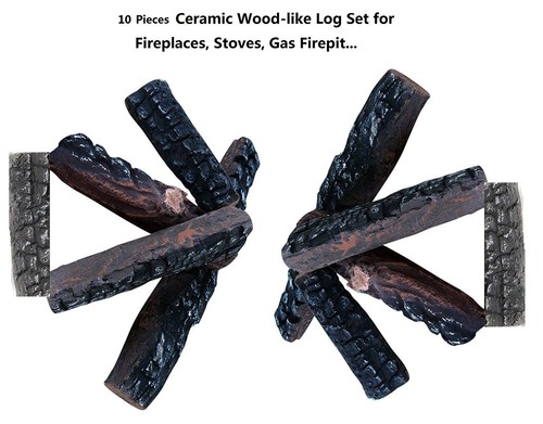 Set tronchi tipo legno - , fibra